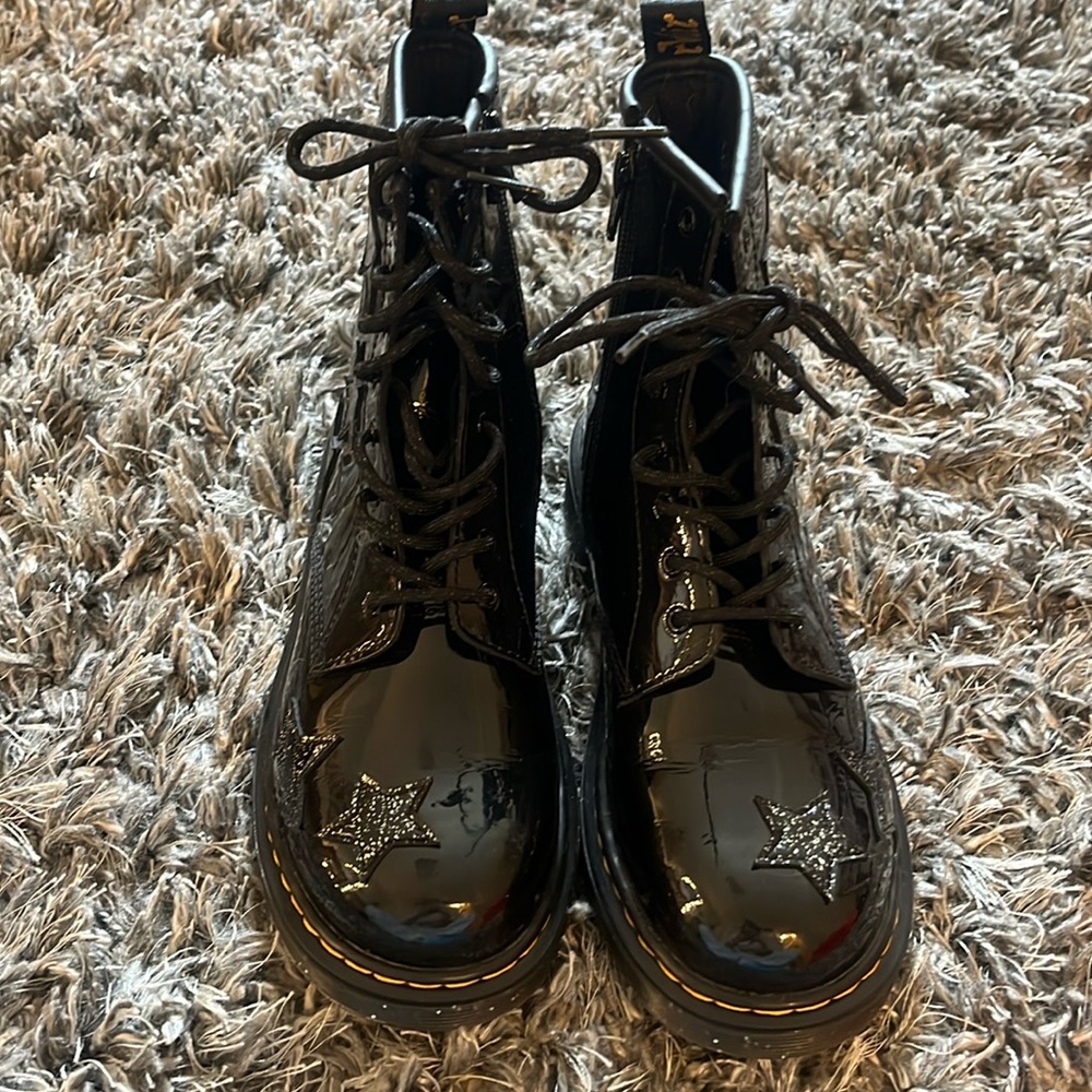 Glitter star doc martens